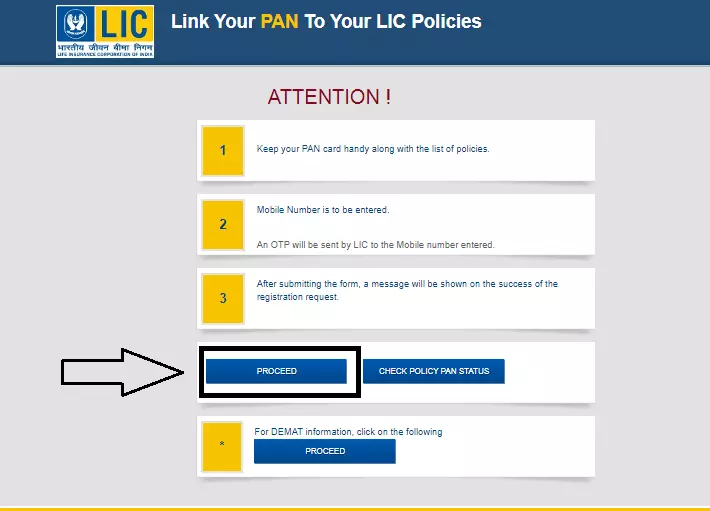 How to Link Pan card with LIC Policy